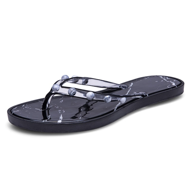 Marble Texture Lightwight Non-slip Flip Flops for Women