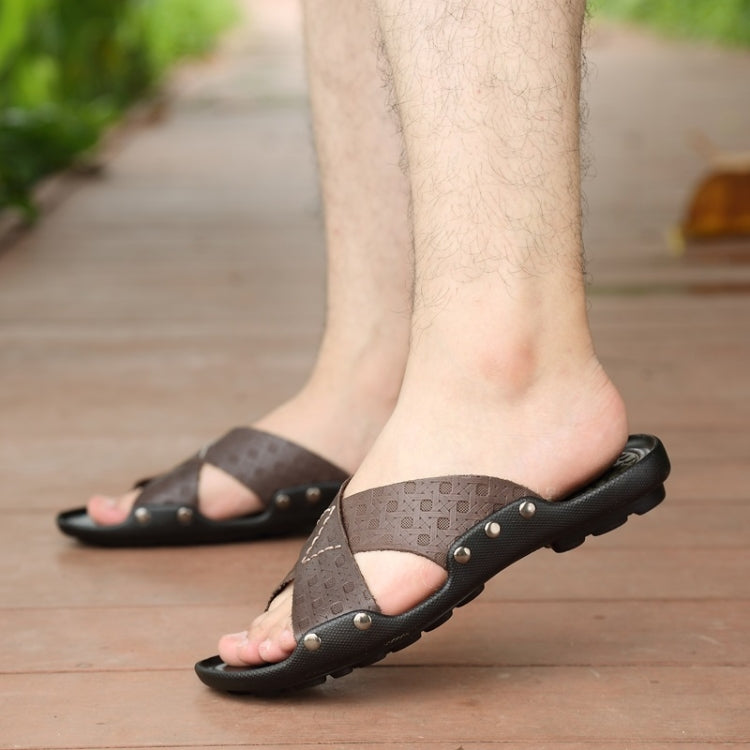 Comfortable Breathable Non-slip Wearable Slippers for Men
