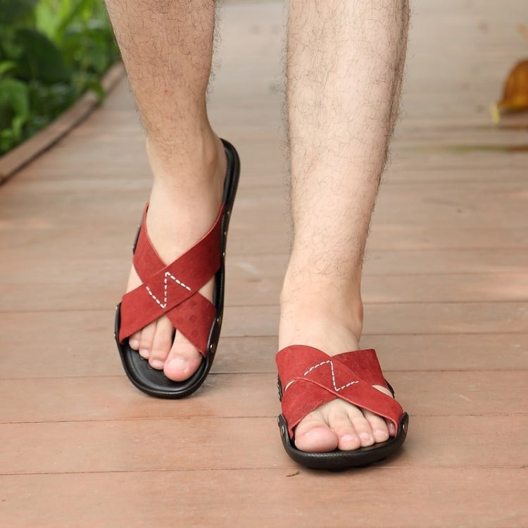 Comfortable Breathable Non-slip Wearable Slippers for Men
