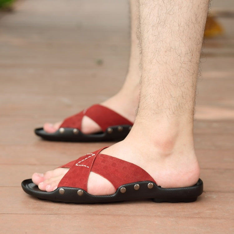 Comfortable Breathable Non-slip Wearable Slippers for Men