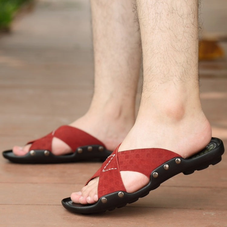Comfortable Breathable Non-slip Wearable Slippers for Men