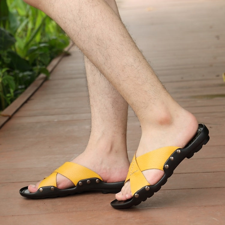 Comfortable Breathable Non-slip Wearable Slippers for Men