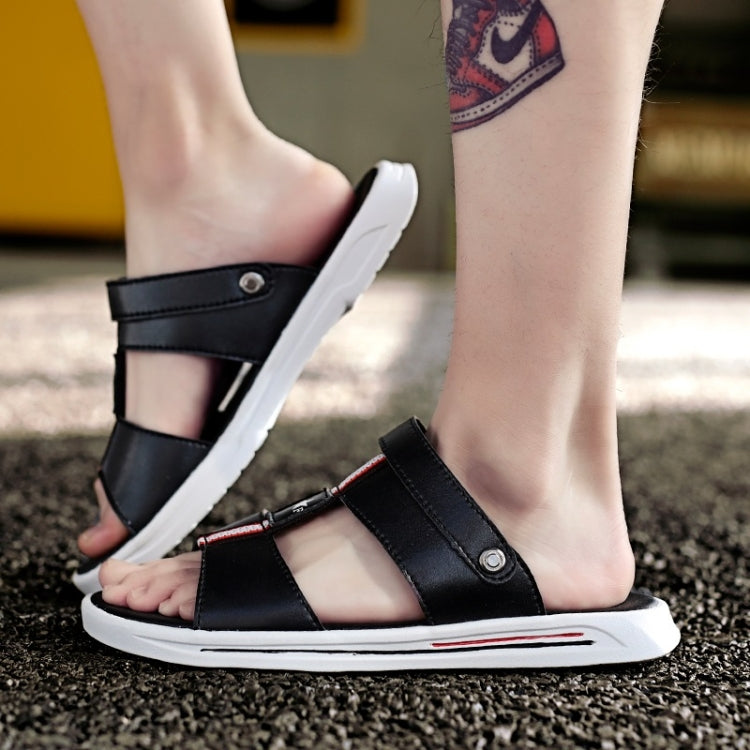 Comfortable Breathable Non-slip Wear-resistant Two-wear Beach Sandals Slippers for Men