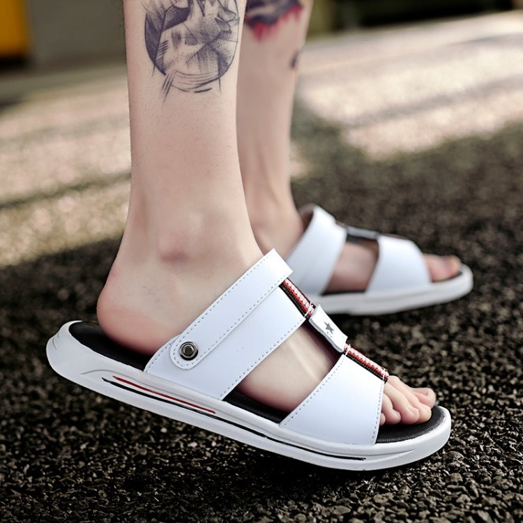 Comfortable Breathable Non-slip Wear-resistant Two-wear Beach Sandals Slippers for Men