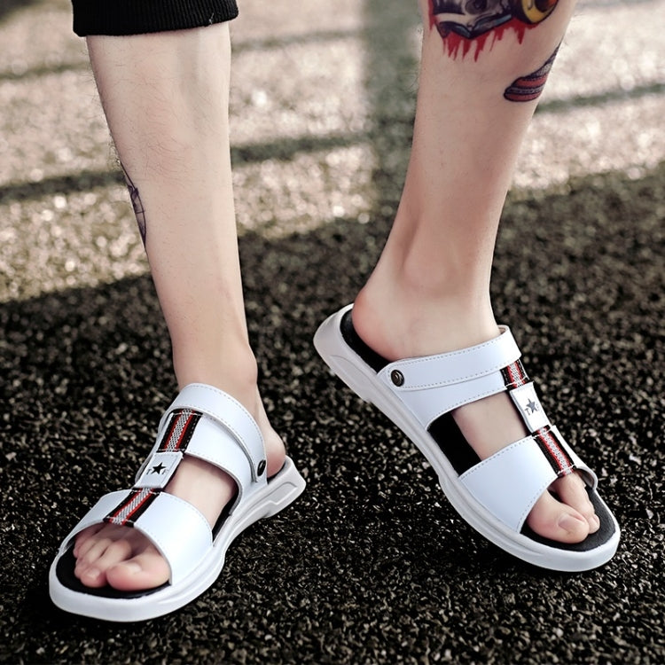 Comfortable Breathable Non-slip Wear-resistant Two-wear Beach Sandals Slippers for Men