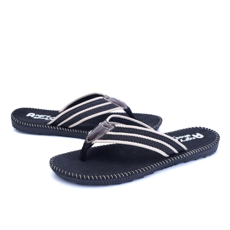 Lightweight Comfortable Breathable Non-slip Wearable Denim Slippers for Men