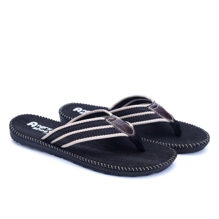 Lightweight Comfortable Breathable Non-slip Wearable Denim Slippers for Men