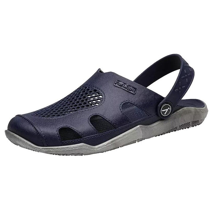 Lightweight Comfortable Non-slip Wearable Two-wear Casual Hole Shoes for Men