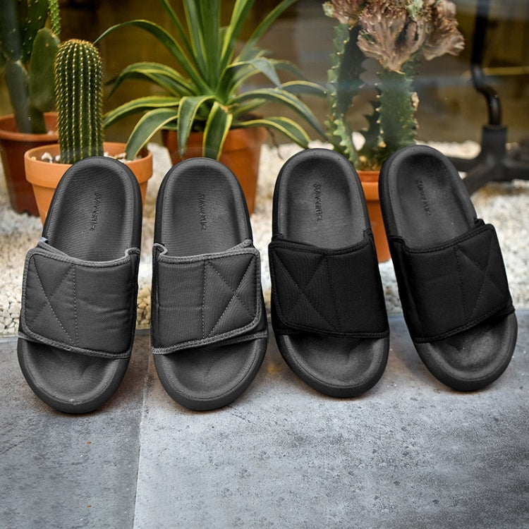 Fashion Trend Casual Lightweight Mesh Cloth Couple Slippers