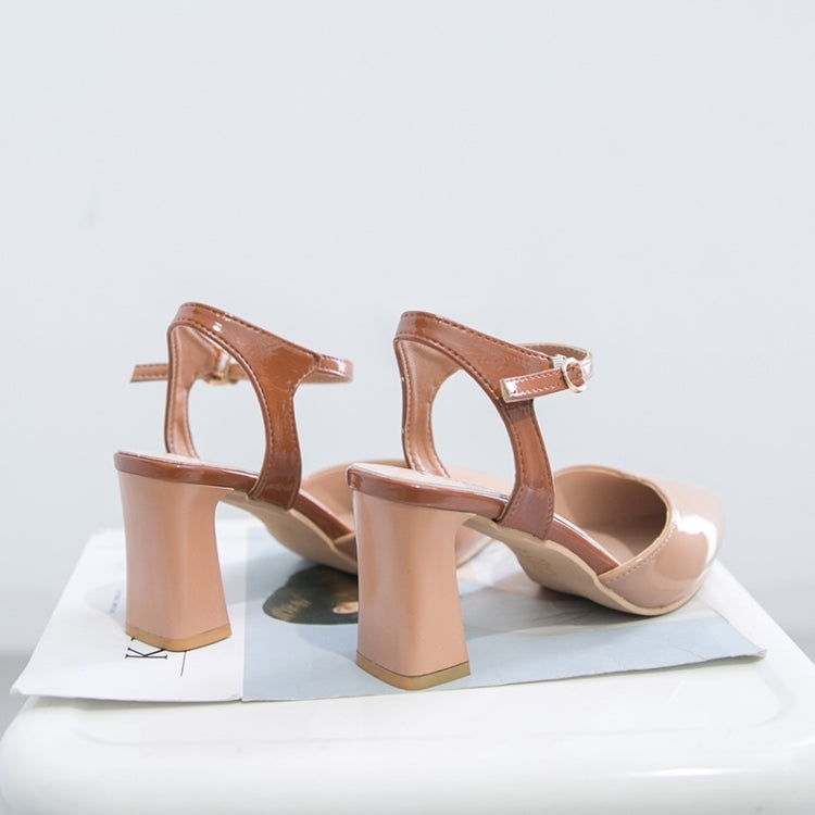 Buckle Thick Bottom Non-slip Fashion Wild Shoes for Women