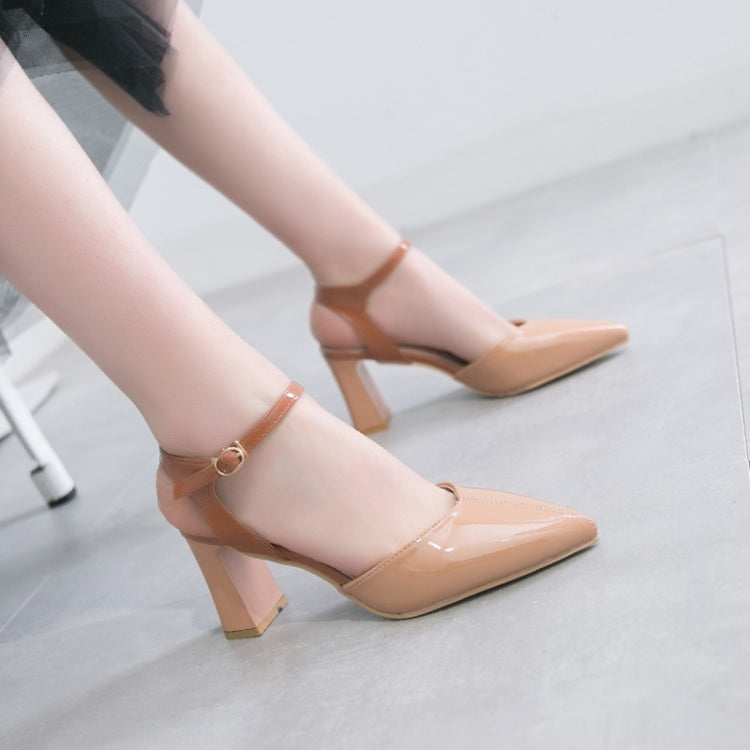 Buckle Thick Bottom Non-slip Fashion Wild Shoes for Women