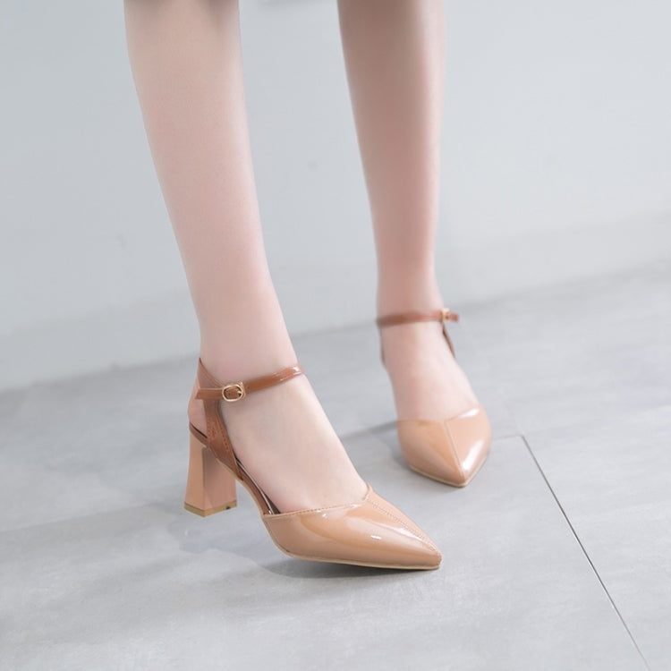 Buckle Thick Bottom Non-slip Fashion Wild Shoes for Women