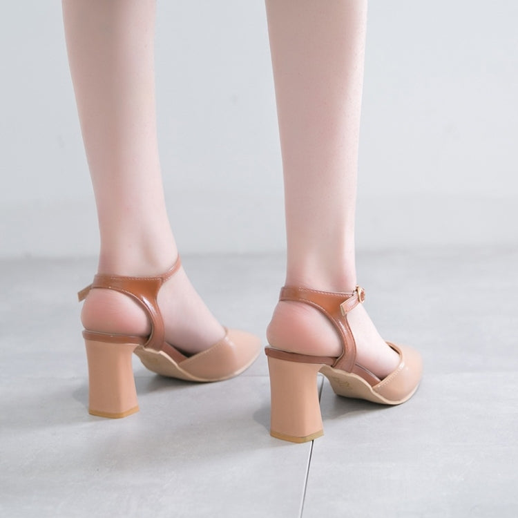 Buckle Thick Bottom Non-slip Fashion Wild Shoes for Women