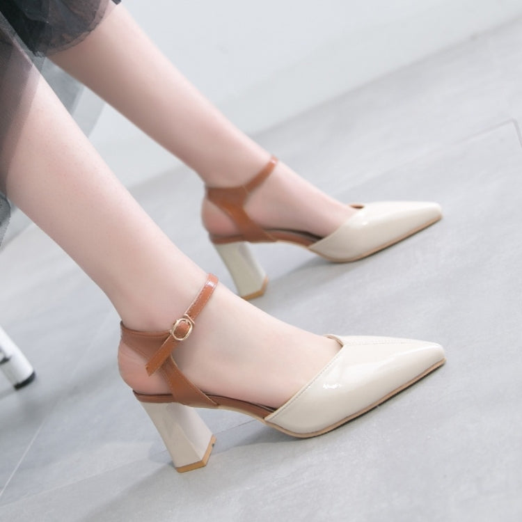 Buckle Thick Bottom Non-slip Fashion Wild Shoes for Women