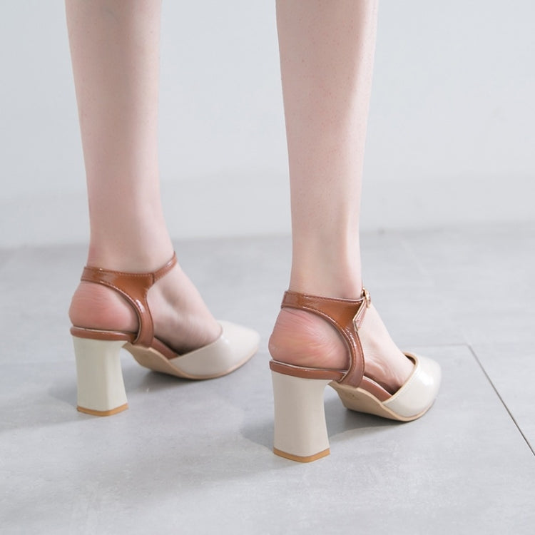 Buckle Thick Bottom Non-slip Fashion Wild Shoes for Women