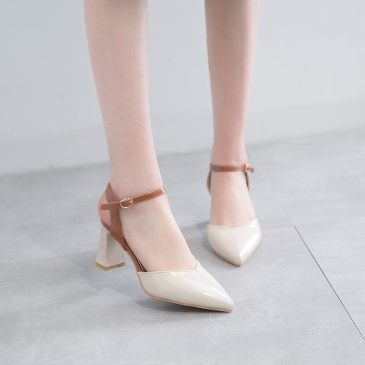 Buckle Thick Bottom Non-slip Fashion Wild Shoes for Women