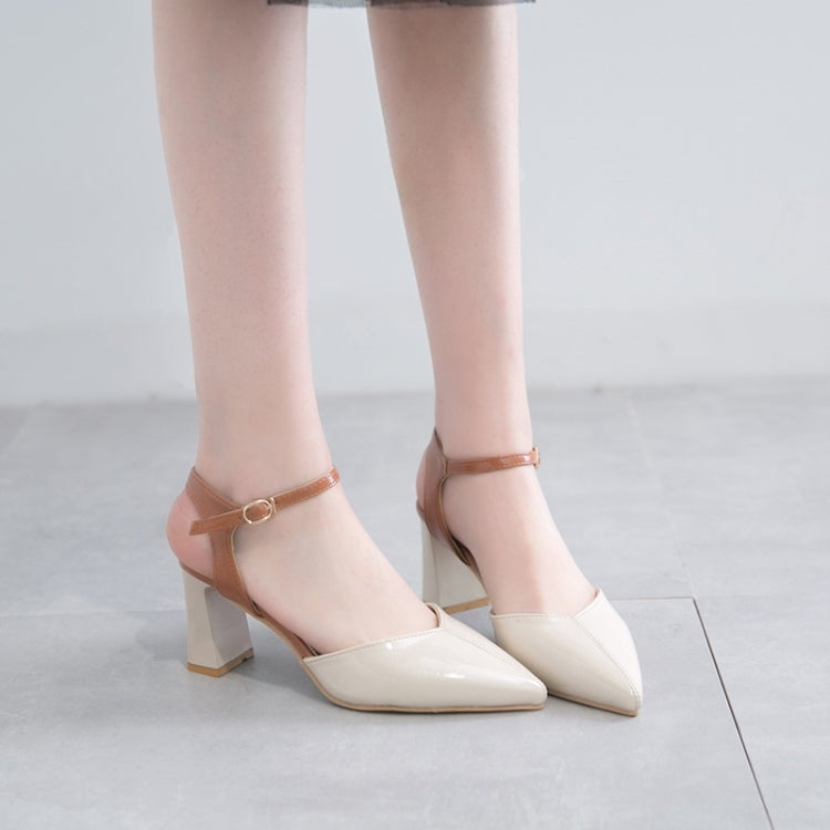 Buckle Thick Bottom Non-slip Fashion Wild Shoes for Women