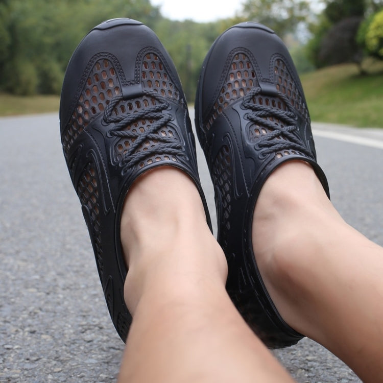 Hollow Breathable Comfortable Non-slip Wading Shoes Hole Shoes for Men