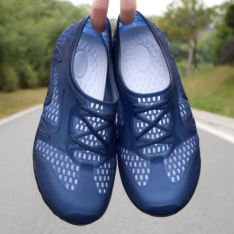Hollow Breathable Comfortable Non-slip Wading Shoes Hole Shoes for Men