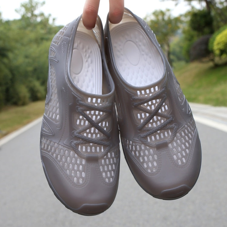 Hollow Breathable Comfortable Non-slip Wading Shoes Hole Shoes for Men
