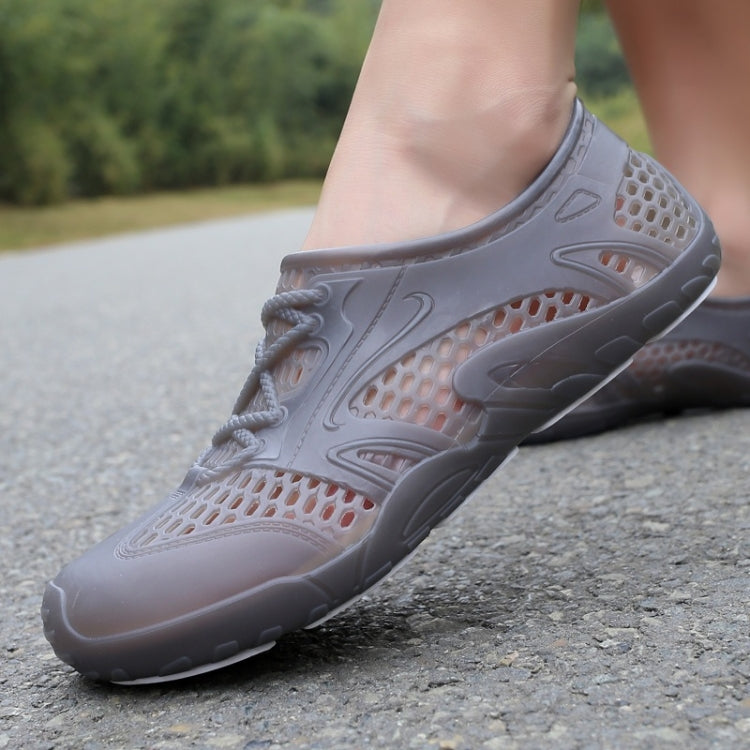 Hollow Breathable Comfortable Non-slip Wading Shoes Hole Shoes for Men