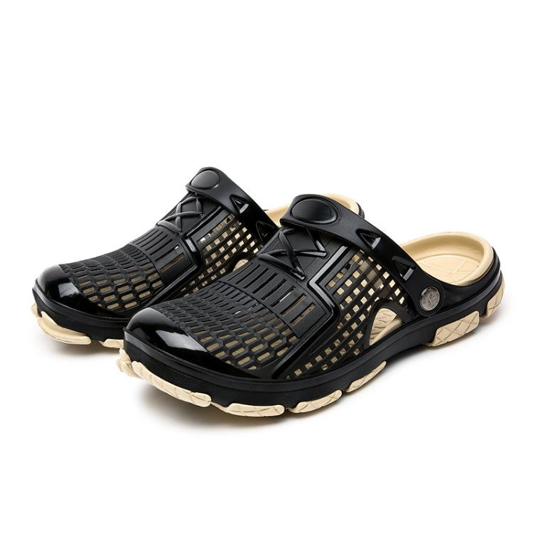 Simple Stylish Comfortable Breathable and Wearable Two-wear Hole Shoes for Men
