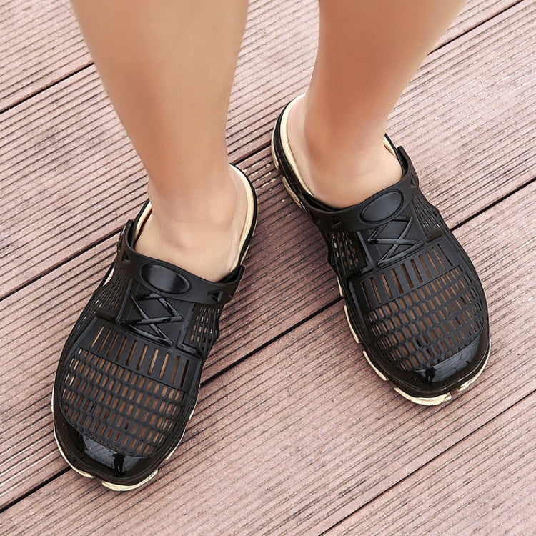 Simple Stylish Comfortable Breathable and Wearable Two-wear Hole Shoes for Men