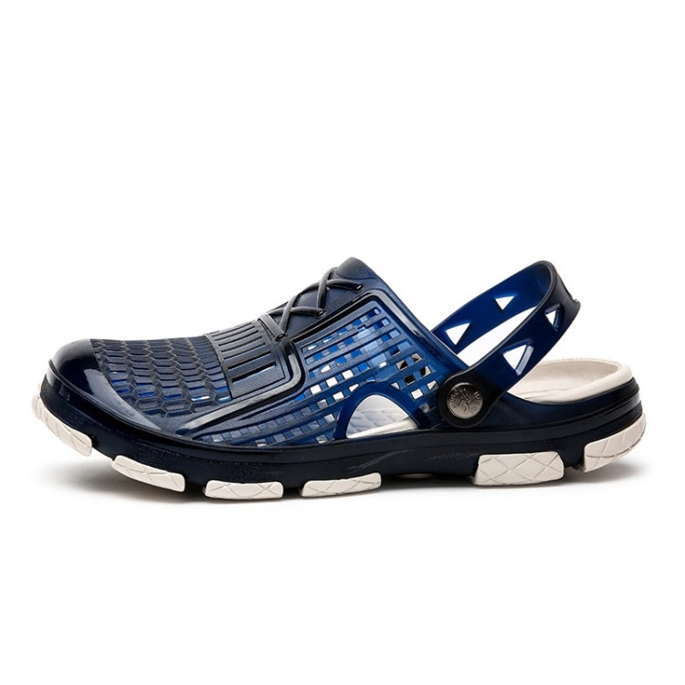 Simple Stylish Comfortable Breathable and Wearable Two-wear Hole Shoes for Men