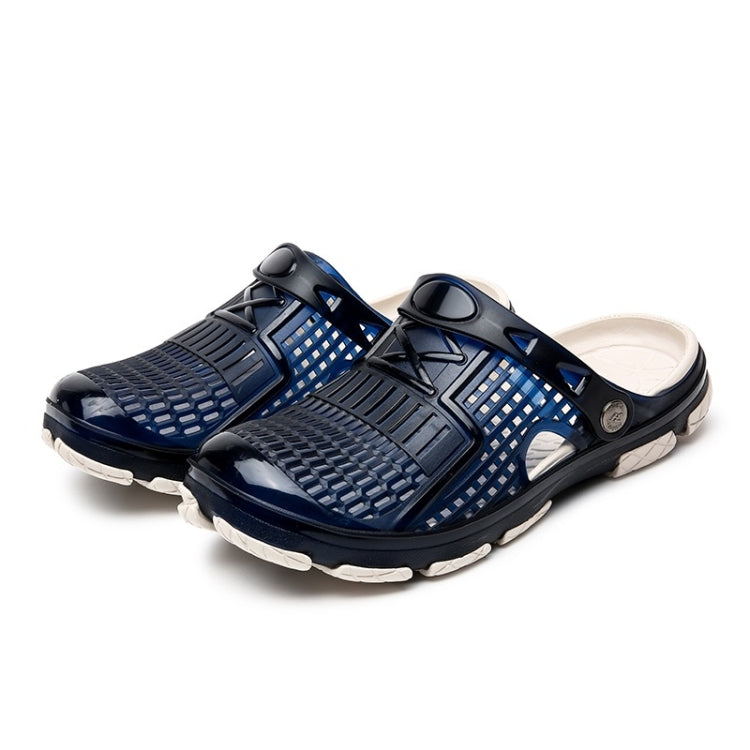 Simple Stylish Comfortable Breathable and Wearable Two-wear Hole Shoes for Men