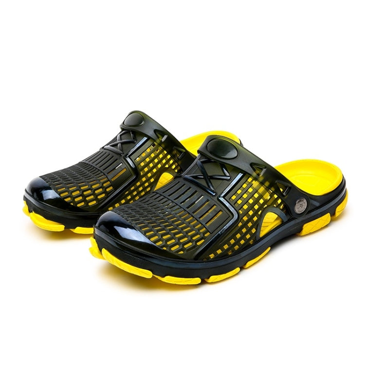Simple Stylish Comfortable Breathable and Wearable Two-wear Hole Shoes for Men
