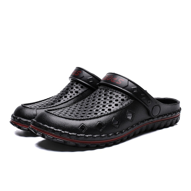 Youth Trend Hollow Soft and Comfortable Folding Resistance Beach Hole Shoes for Men