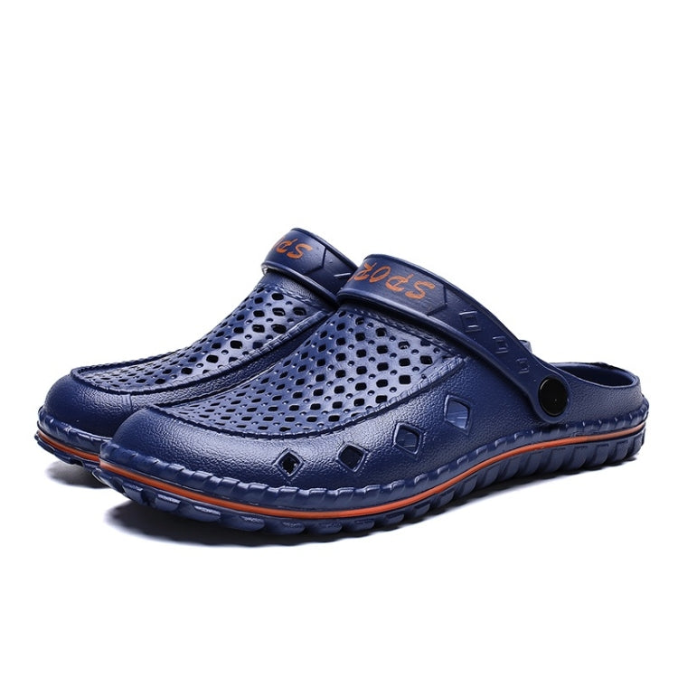 Youth Trend Hollow Soft and Comfortable Folding Resistance Beach Hole Shoes for Men