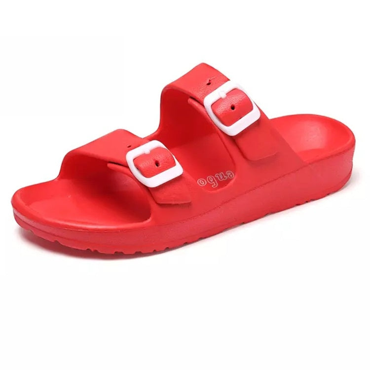 Soft Lightweight Non-slip Wear-resistant Thick-bottom Home Casual Slippers for Women