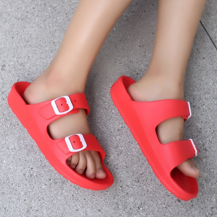 Soft Lightweight Non-slip Wear-resistant Thick-bottom Home Casual Slippers for Women