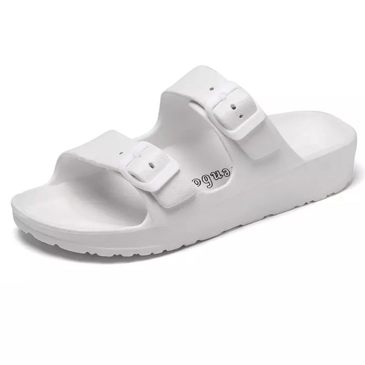 Soft Lightweight Non-slip Wear-resistant Thick-bottom Home Casual Slippers for Women