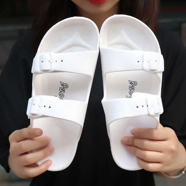 Soft Lightweight Non-slip Wear-resistant Thick-bottom Home Casual Slippers for Women