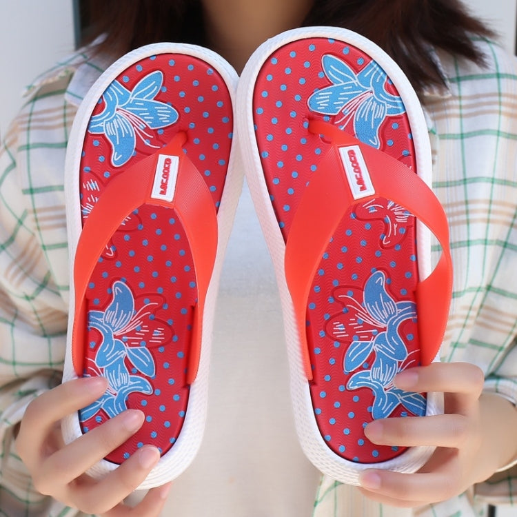 Romantic Cherry Blossom Lightweight and Comfortable Flip-flops for Women