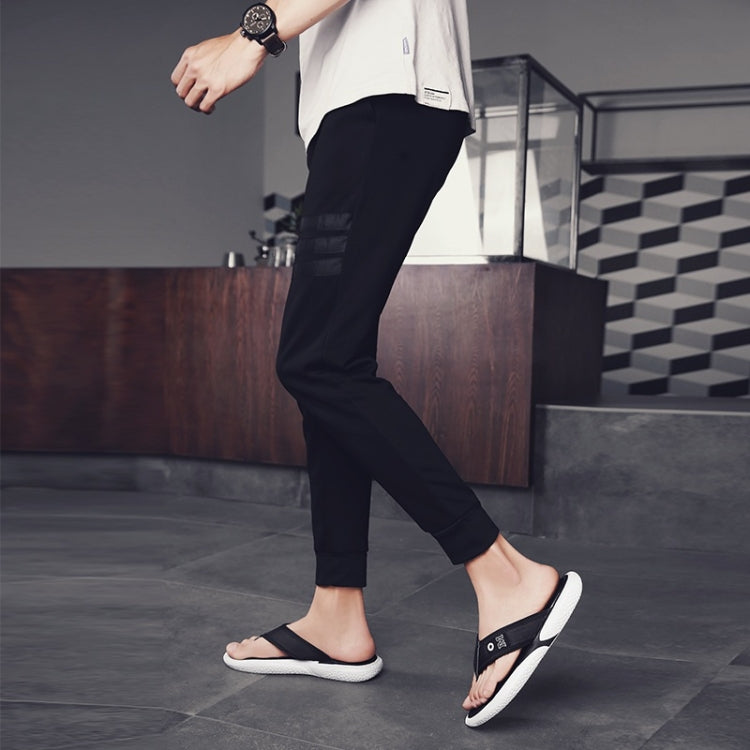 Trendy Personality Webbing Lightweight and Comfortable Slippers for Men
