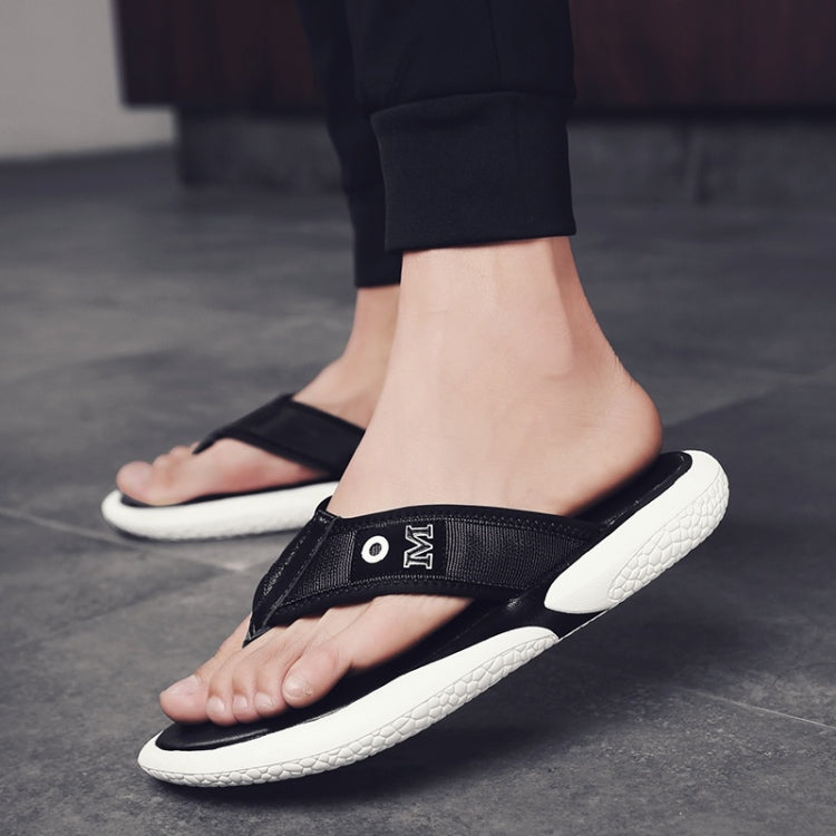Trendy Personality Webbing Lightweight and Comfortable Slippers for Men