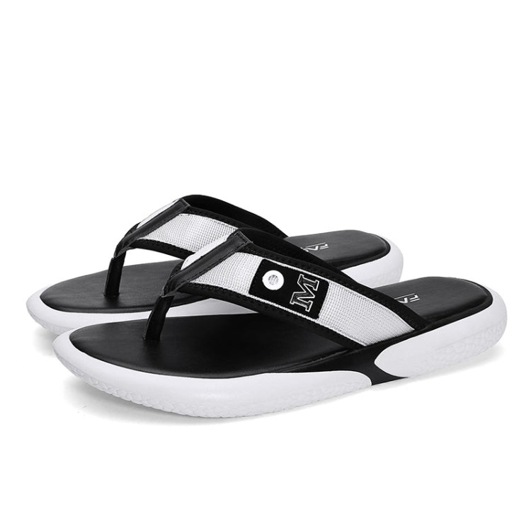 Trendy Personality Webbing Lightweight and Comfortable Slippers for Men