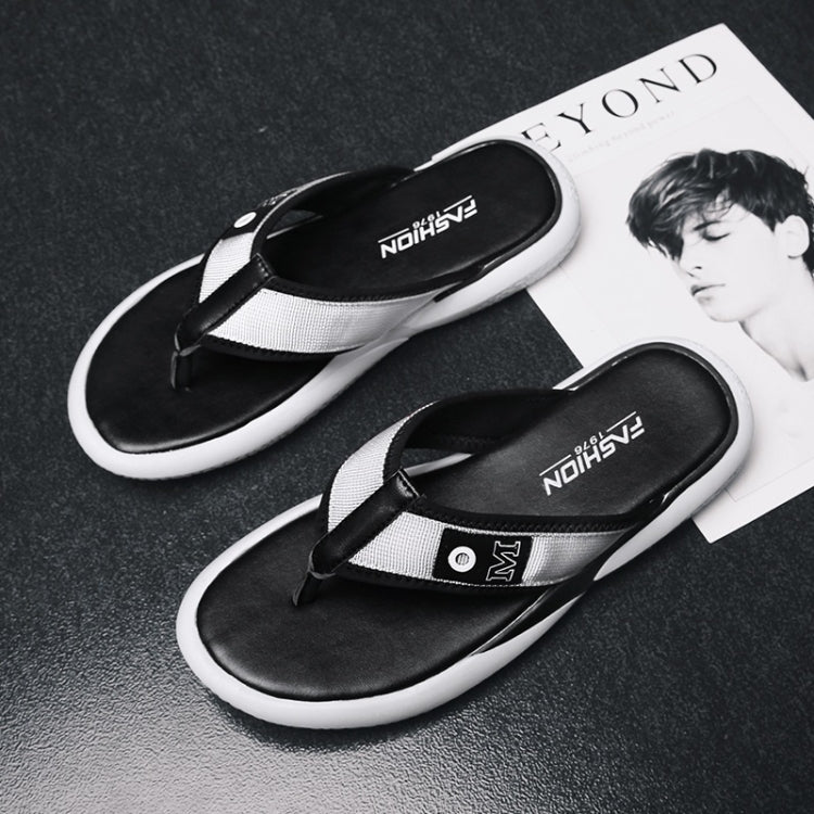 Trendy Personality Webbing Lightweight and Comfortable Slippers for Men