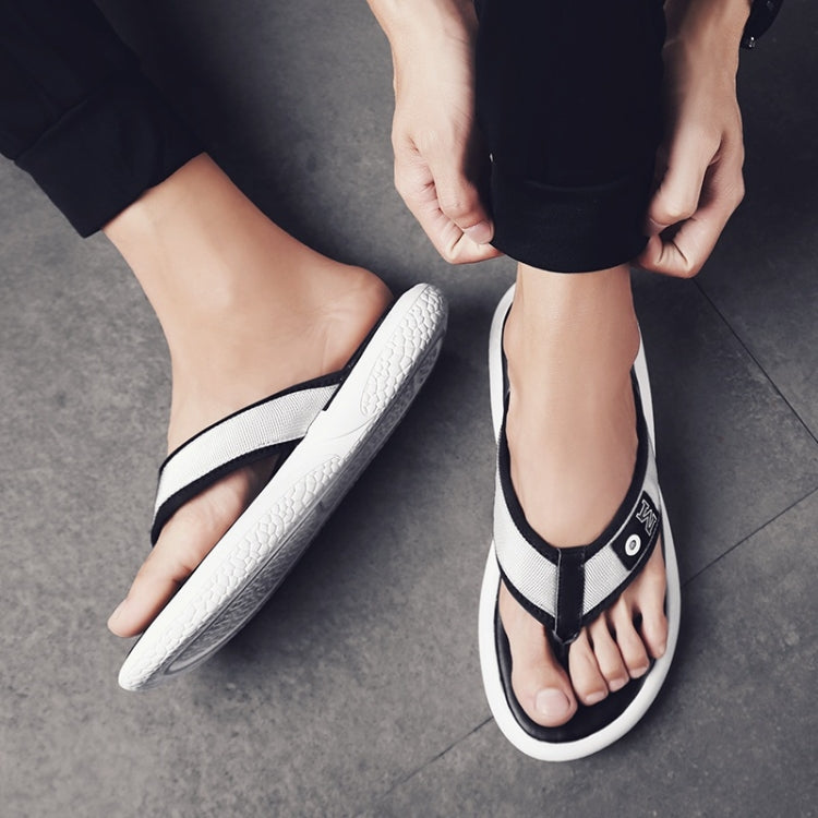 Trendy Personality Webbing Lightweight and Comfortable Slippers for Men