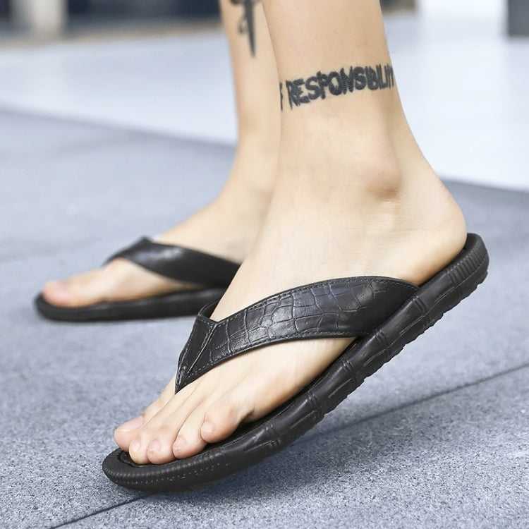 Sport Casual Soft and Comfortable Flip Flops Beach Shoes for Men