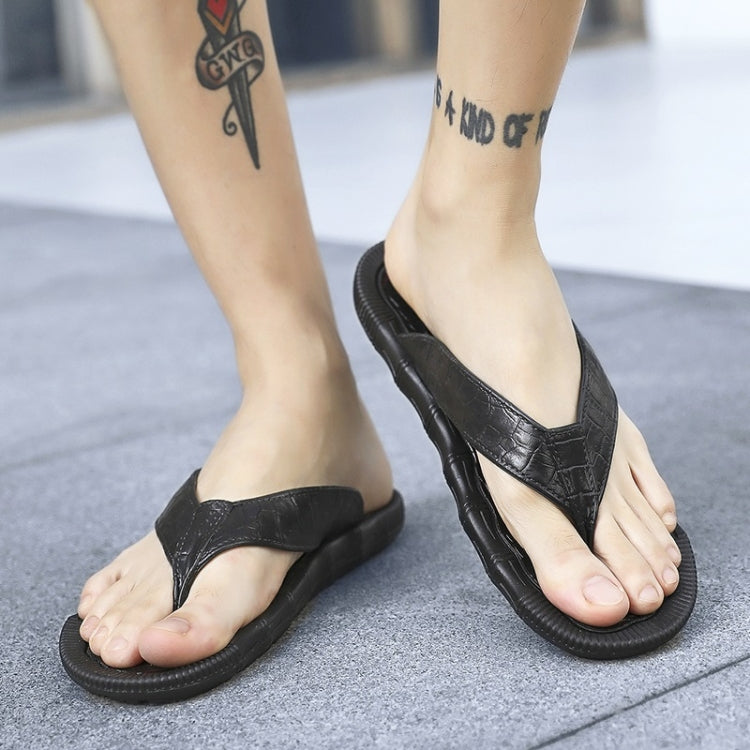 Sport Casual Soft and Comfortable Flip Flops Beach Shoes for Men