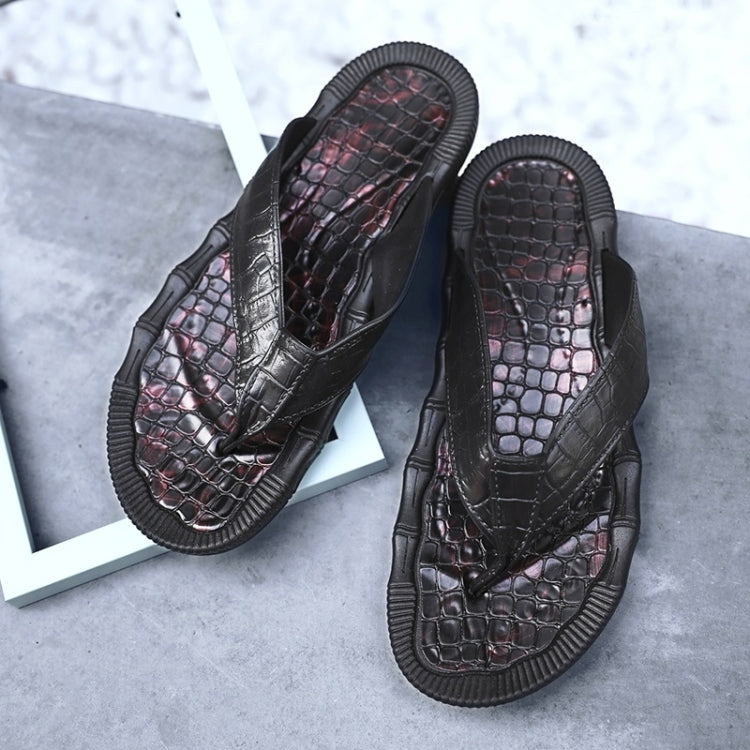 Sport Casual Soft and Comfortable Flip Flops Beach Shoes for Men