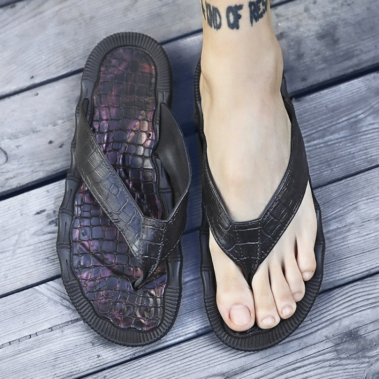 Sport Casual Soft and Comfortable Flip Flops Beach Shoes for Men