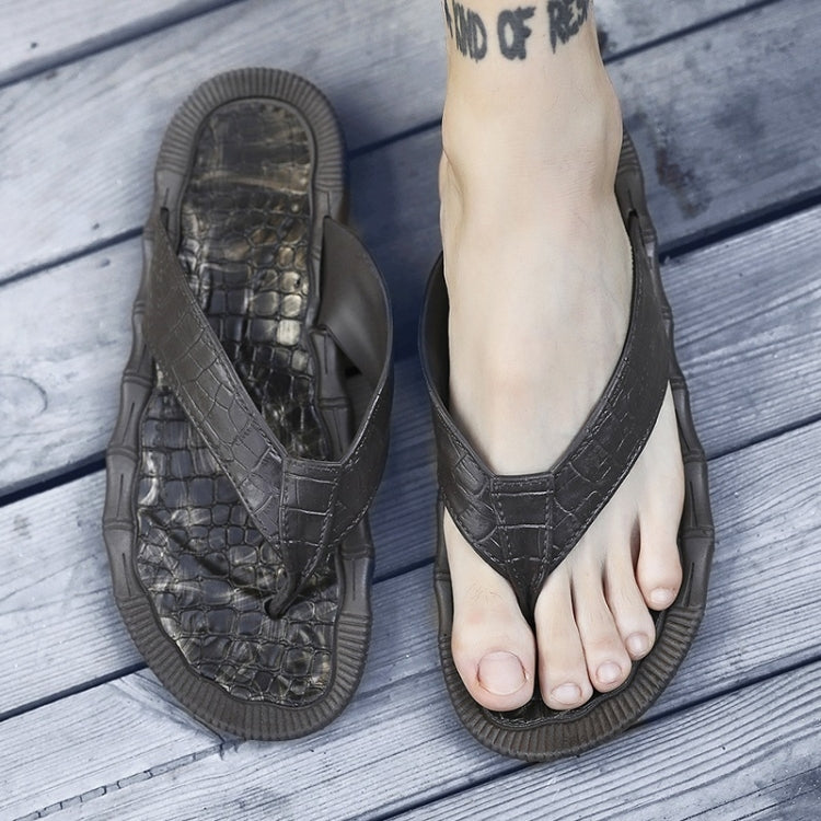Sport Casual Soft and Comfortable Flip Flops Beach Shoes for Men