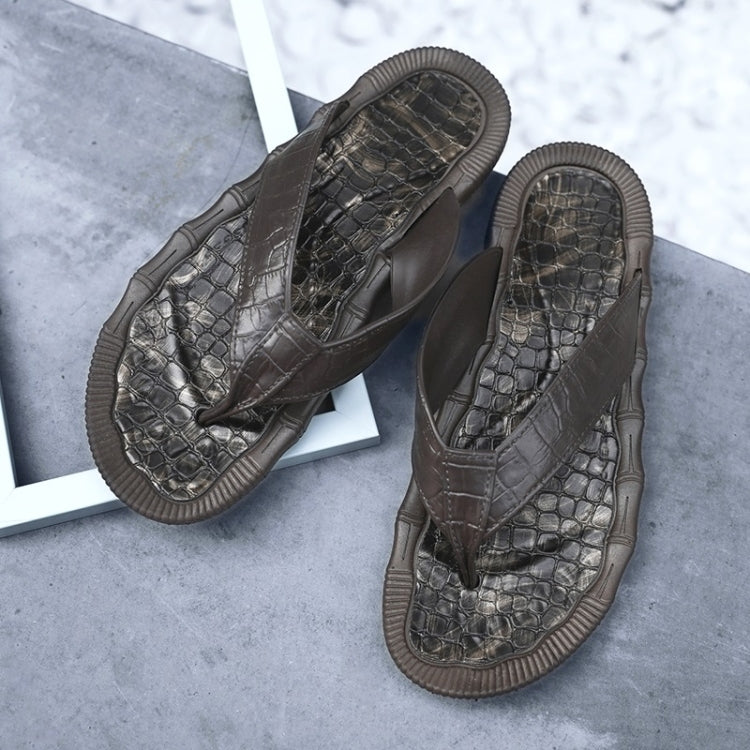 Sport Casual Soft and Comfortable Flip Flops Beach Shoes for Men