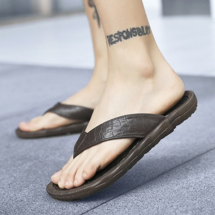 Sport Casual Soft and Comfortable Flip Flops Beach Shoes for Men