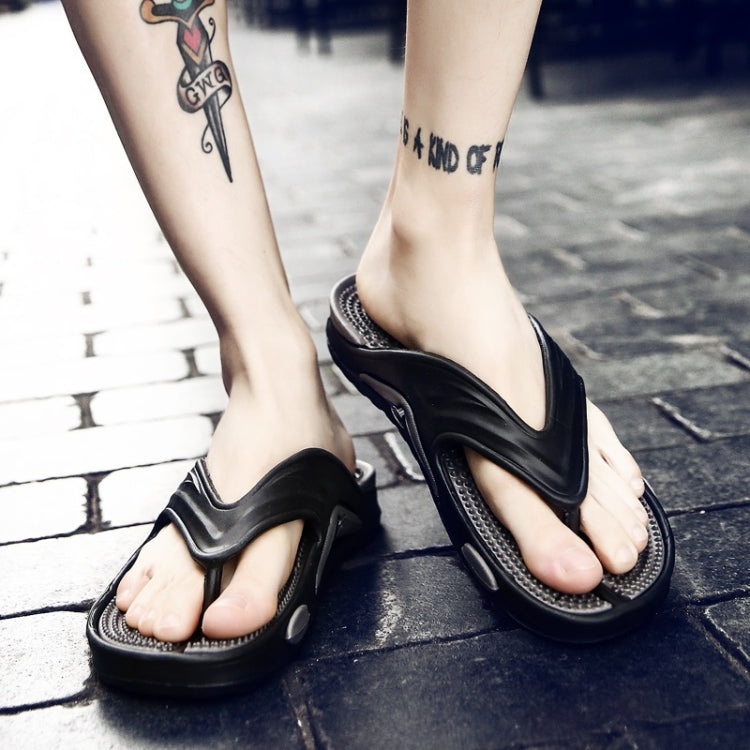Ultra Light Massage Bottom Leisure Sport Comfortable Flip Flops for Men